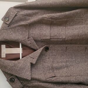 Michael Kors Gray Blazer Elegant Suit Jacket